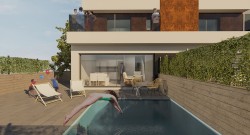 Maison mitoyenne - Nouvelle construction -
            Santiago De La Ribera - FA43199