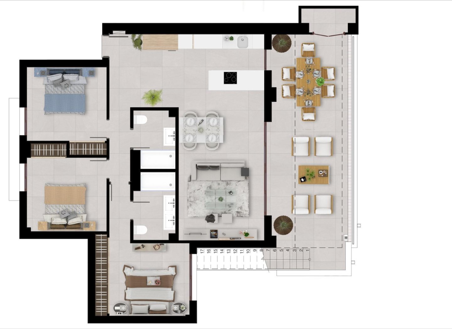 Neubau - Penthouse -
Istán - Cerros De Los Lagos