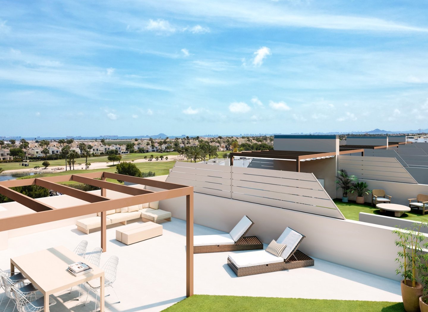 Neubau - Penthouse -
San Javier - Roda Golf