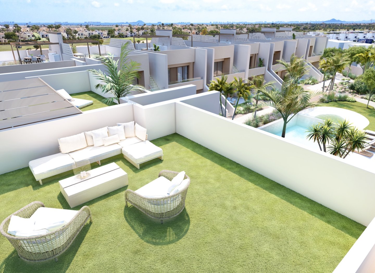 Neubau - Penthouse -
San Javier - Roda Golf