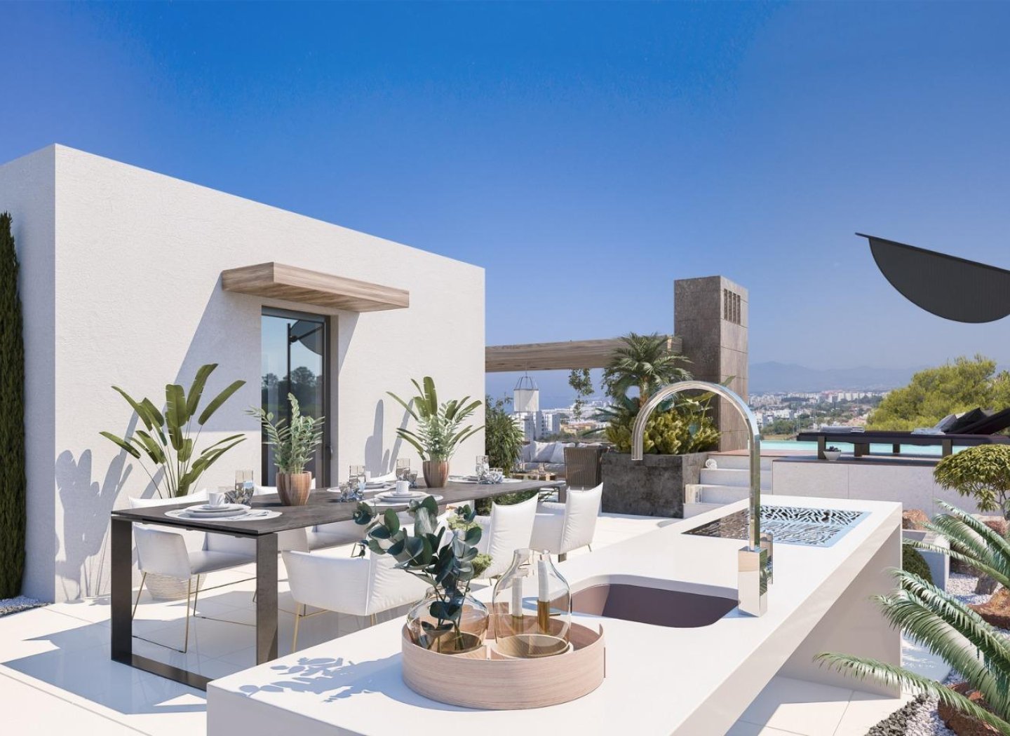 Neubau - Reihenhäuser -
Marbella - Rio Real