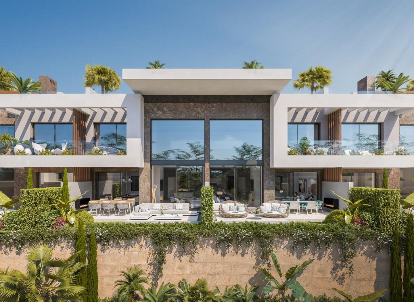 Neubau - Reihenhäuser -
Marbella - Rio Real