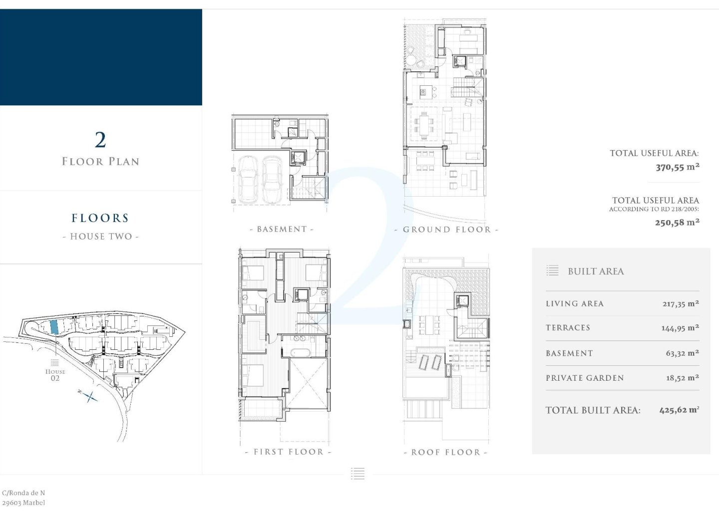 Neubau - Reihenhäuser -
Marbella - Rio Real