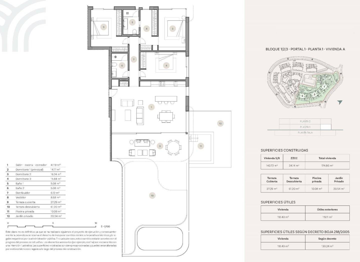 Neubau - Wohnung -
Casares - Finca Cortesín