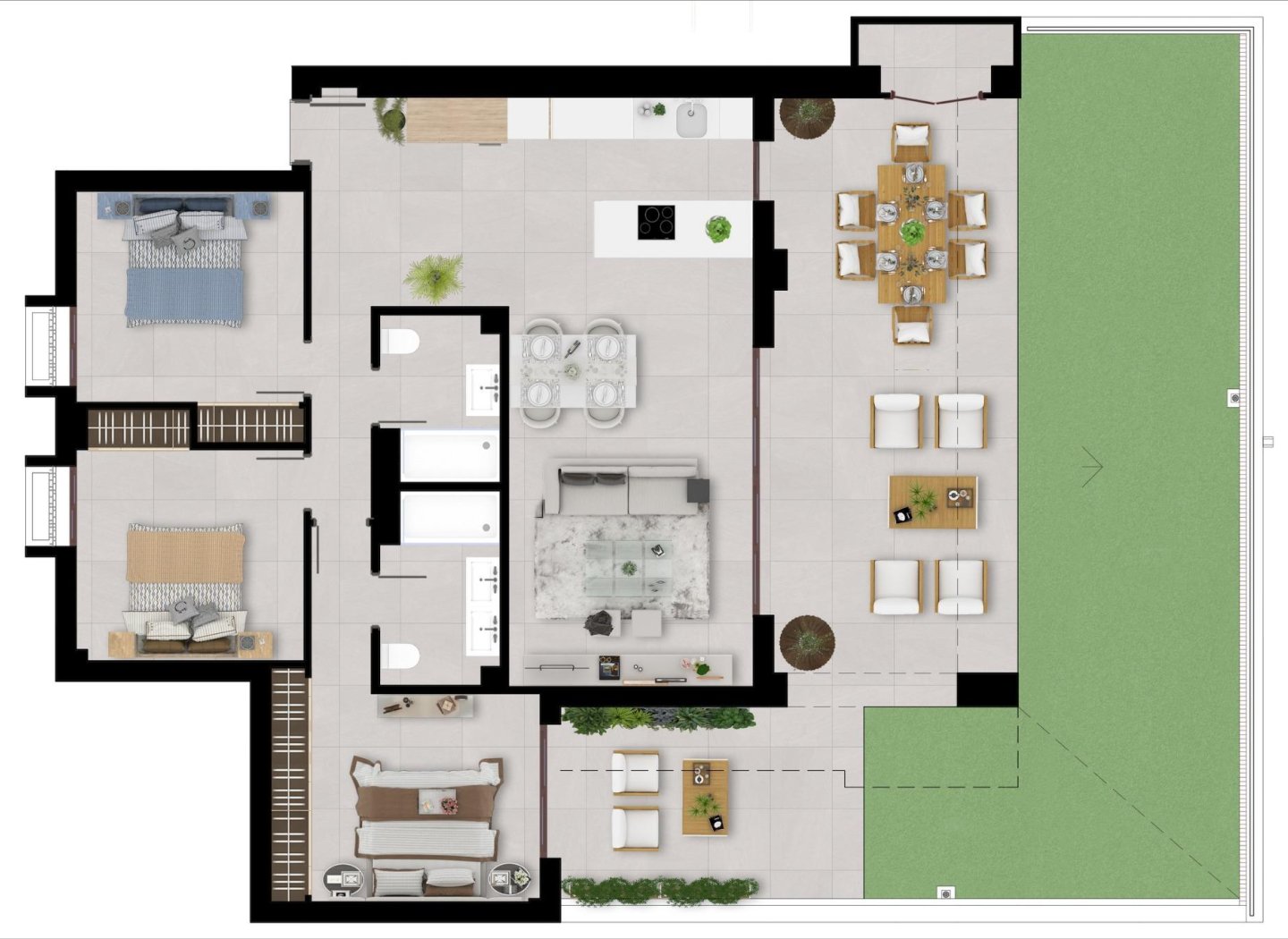 Neubau - Wohnung -
Istán - Cerros De Los Lagos