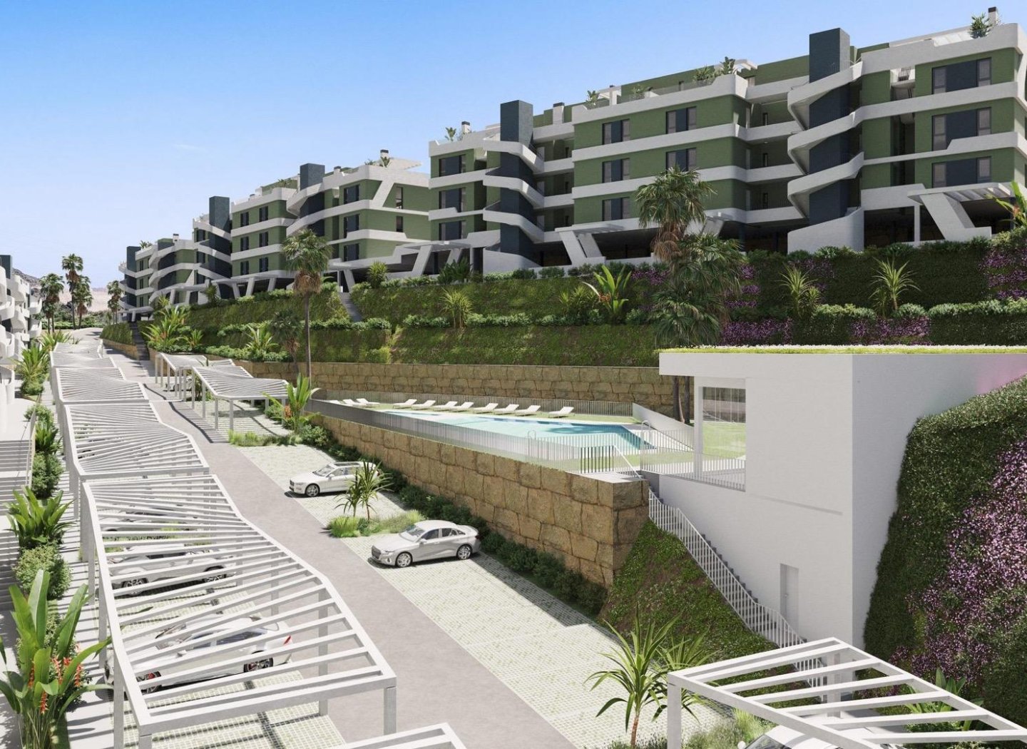 New Build - Apartment -
Mijas - Calaburra - Chaparral