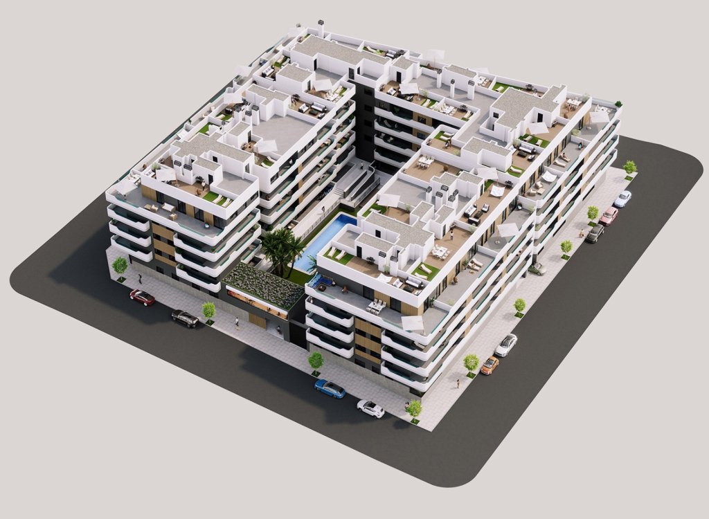 Nieuwbouw - Appartement -
Santa Pola