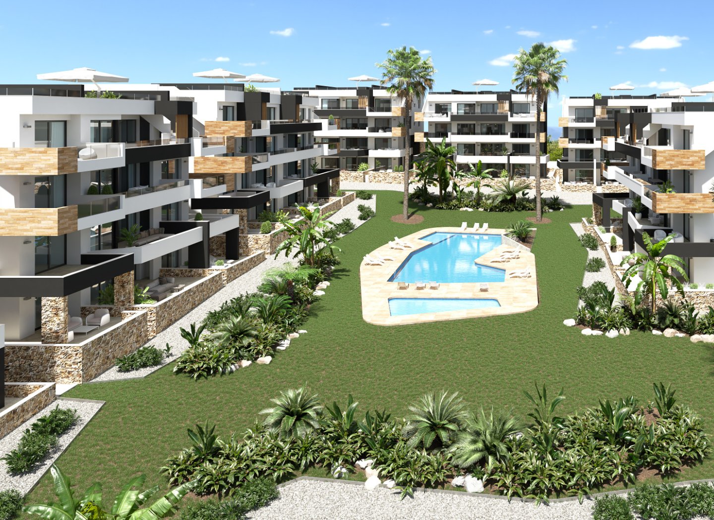 Nieuwbouw - Gelijkvloers appartement -
Torrevieja - Los Altos