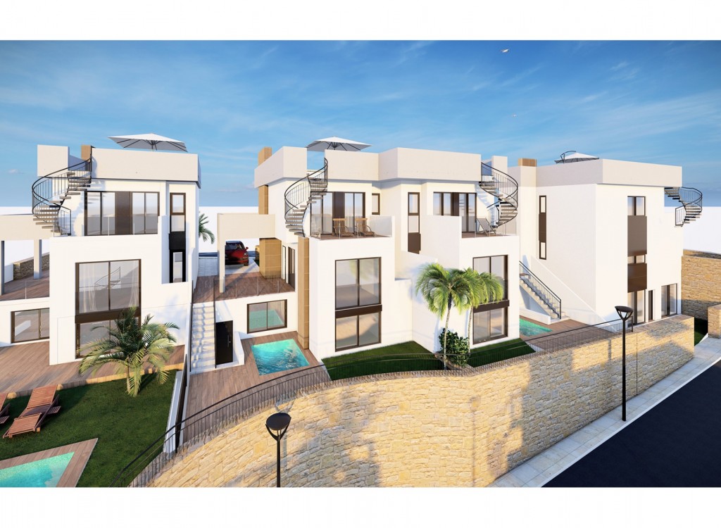 Nieuwbouw - Geschakelde woning -
Algorfa - La Finca Golf