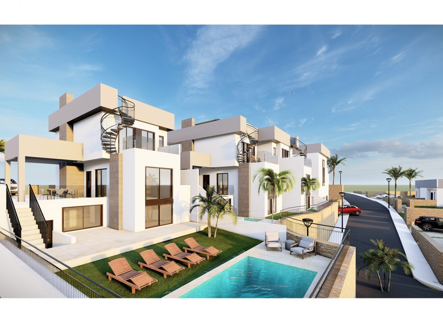 Nieuwbouw - Geschakelde woning -
Algorfa - La Finca Golf