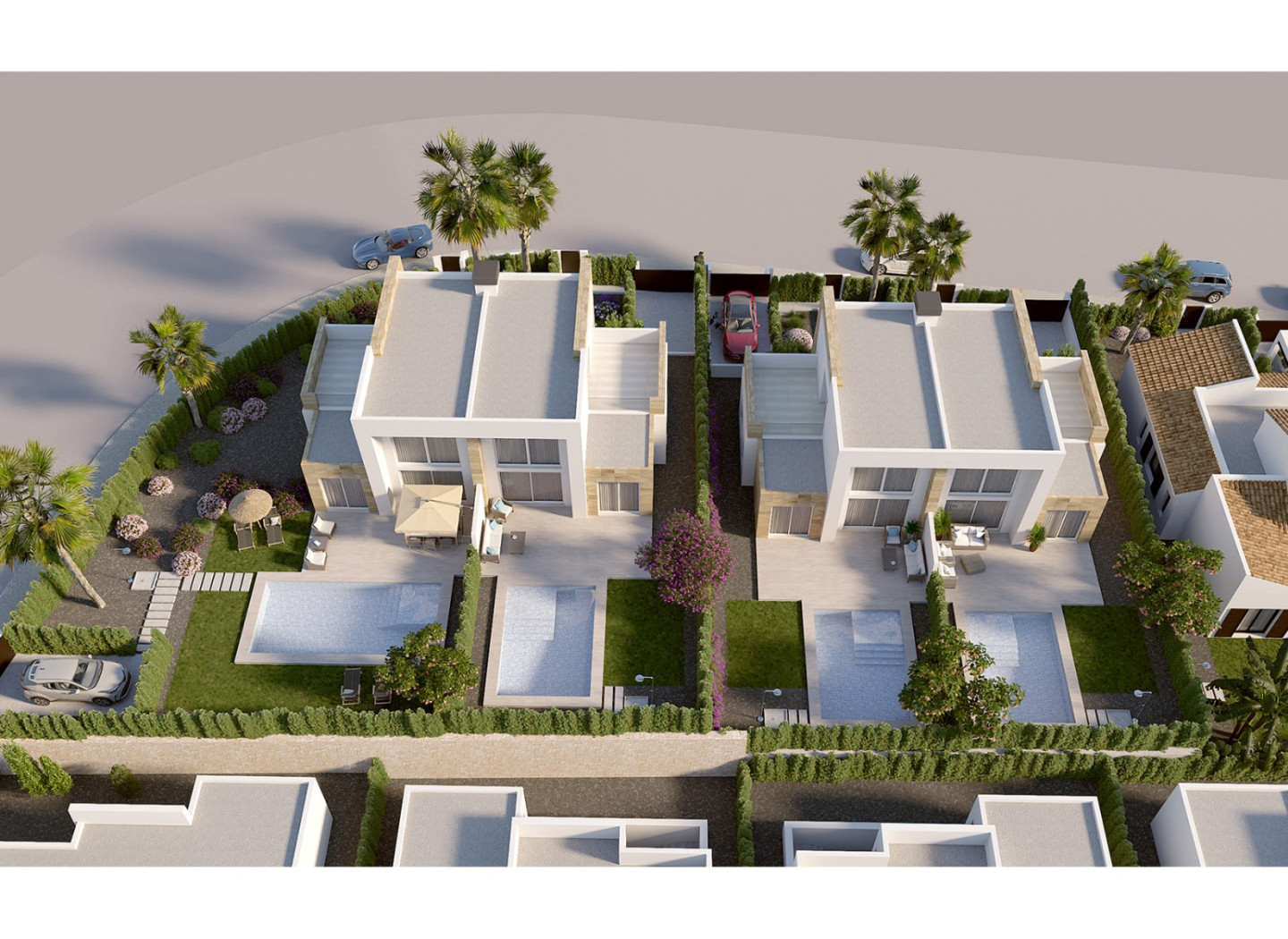 Nieuwbouw - Geschakelde woning -
Algorfa - La Finca Golf