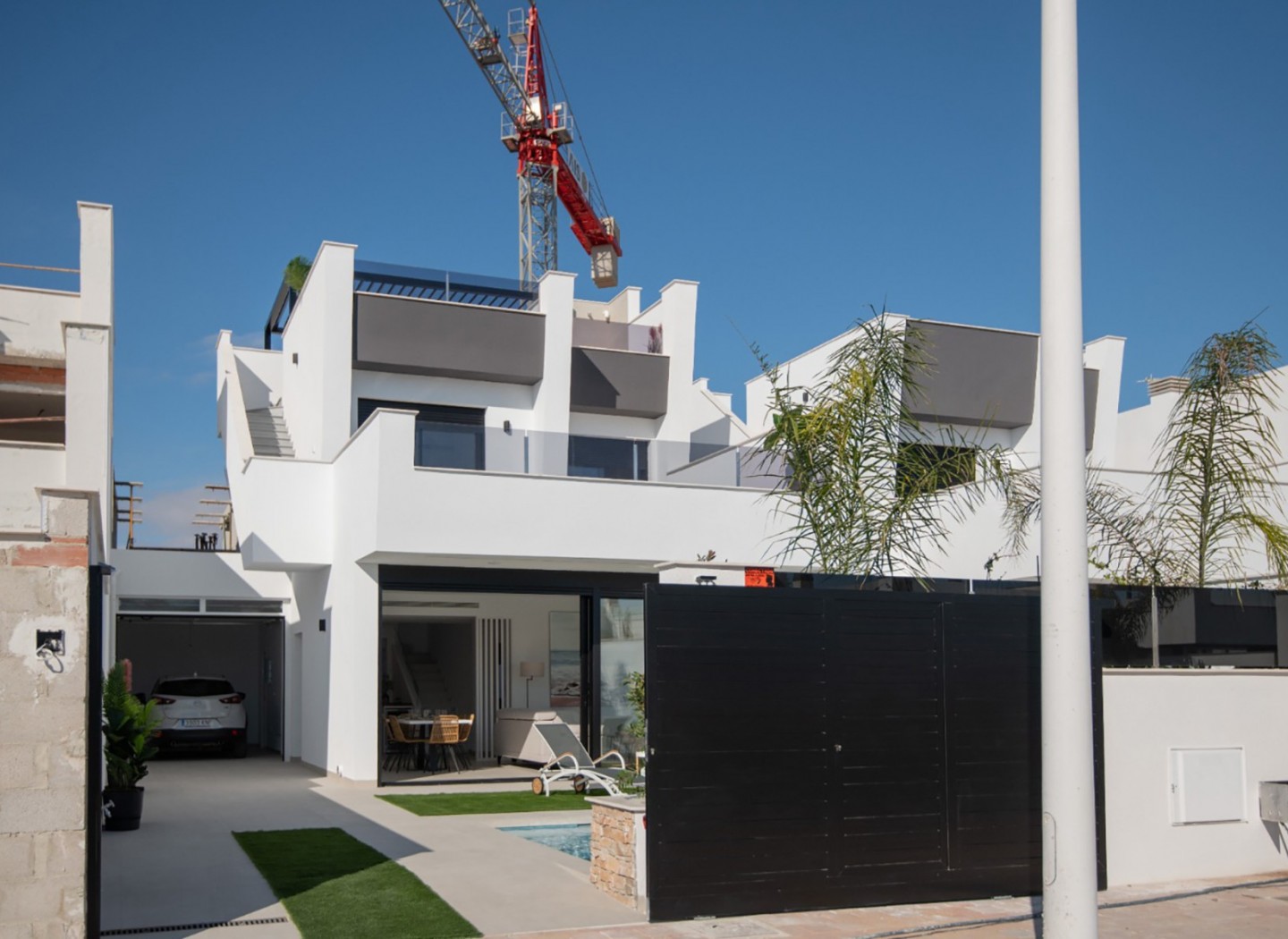 Nieuwbouw - Geschakelde woning -
Santiago De La Ribera