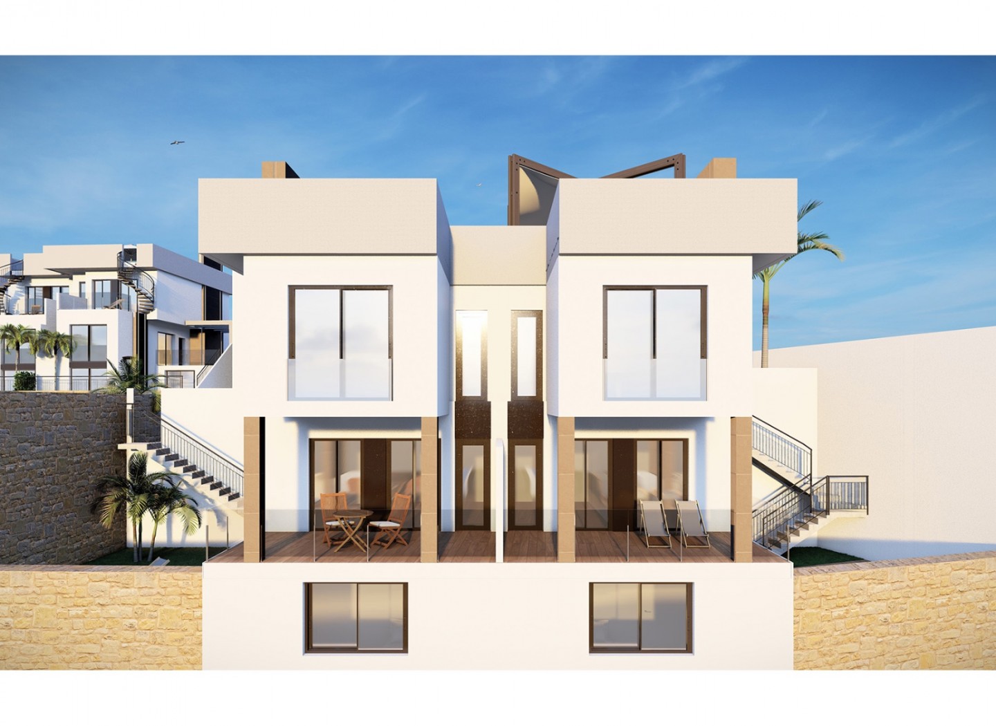 Nouvelle construction - Maison mitoyenne -
Algorfa - La Finca Golf