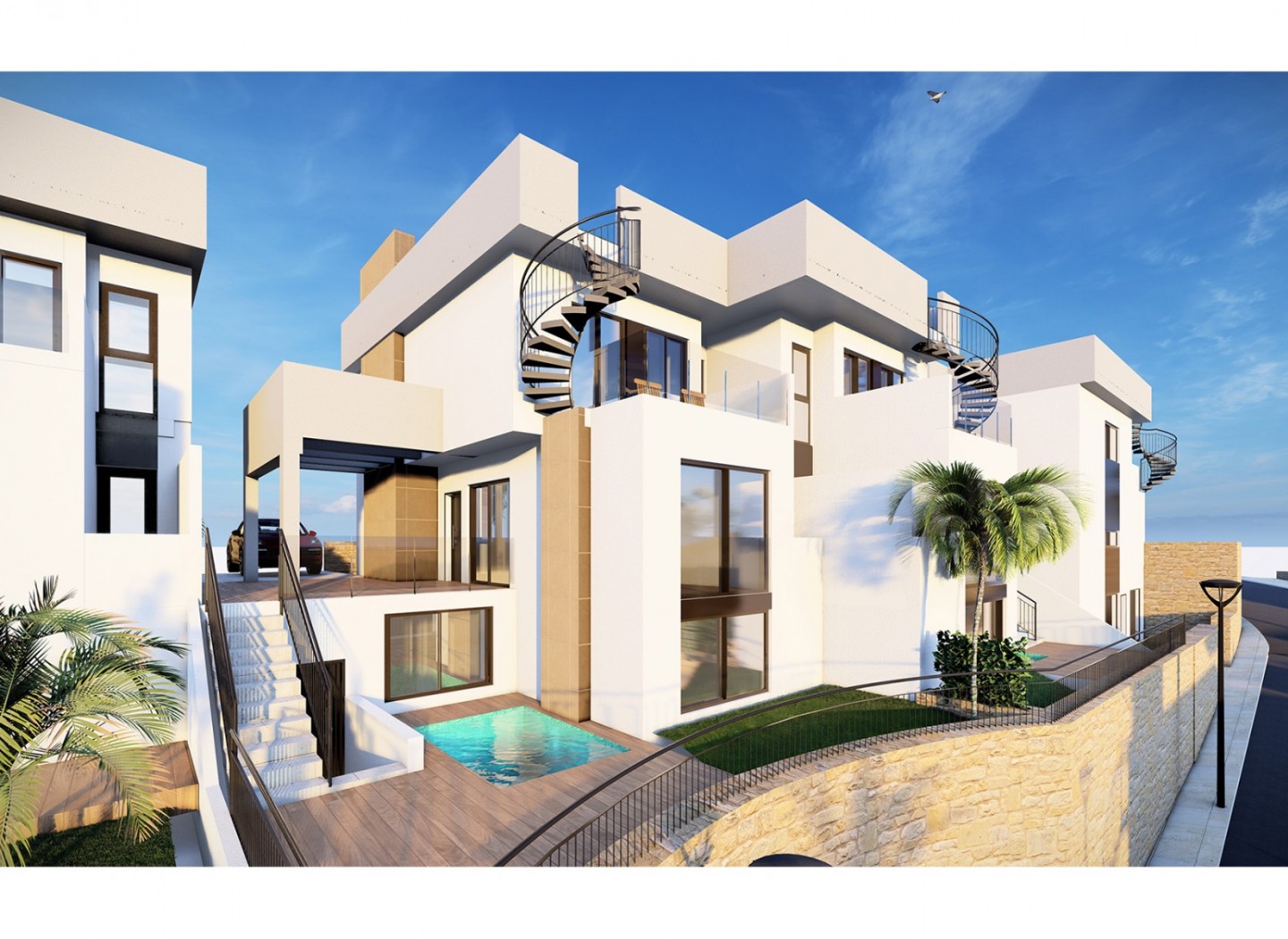 Nouvelle construction - Maison mitoyenne -
Algorfa - La Finca Golf