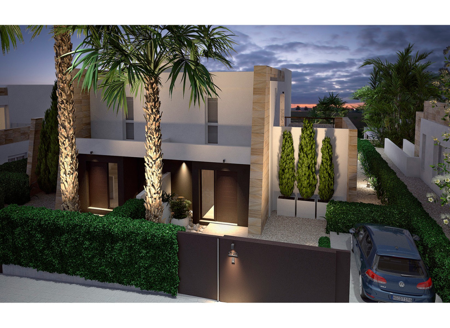 Nouvelle construction - Maison mitoyenne -
Algorfa - La Finca Golf