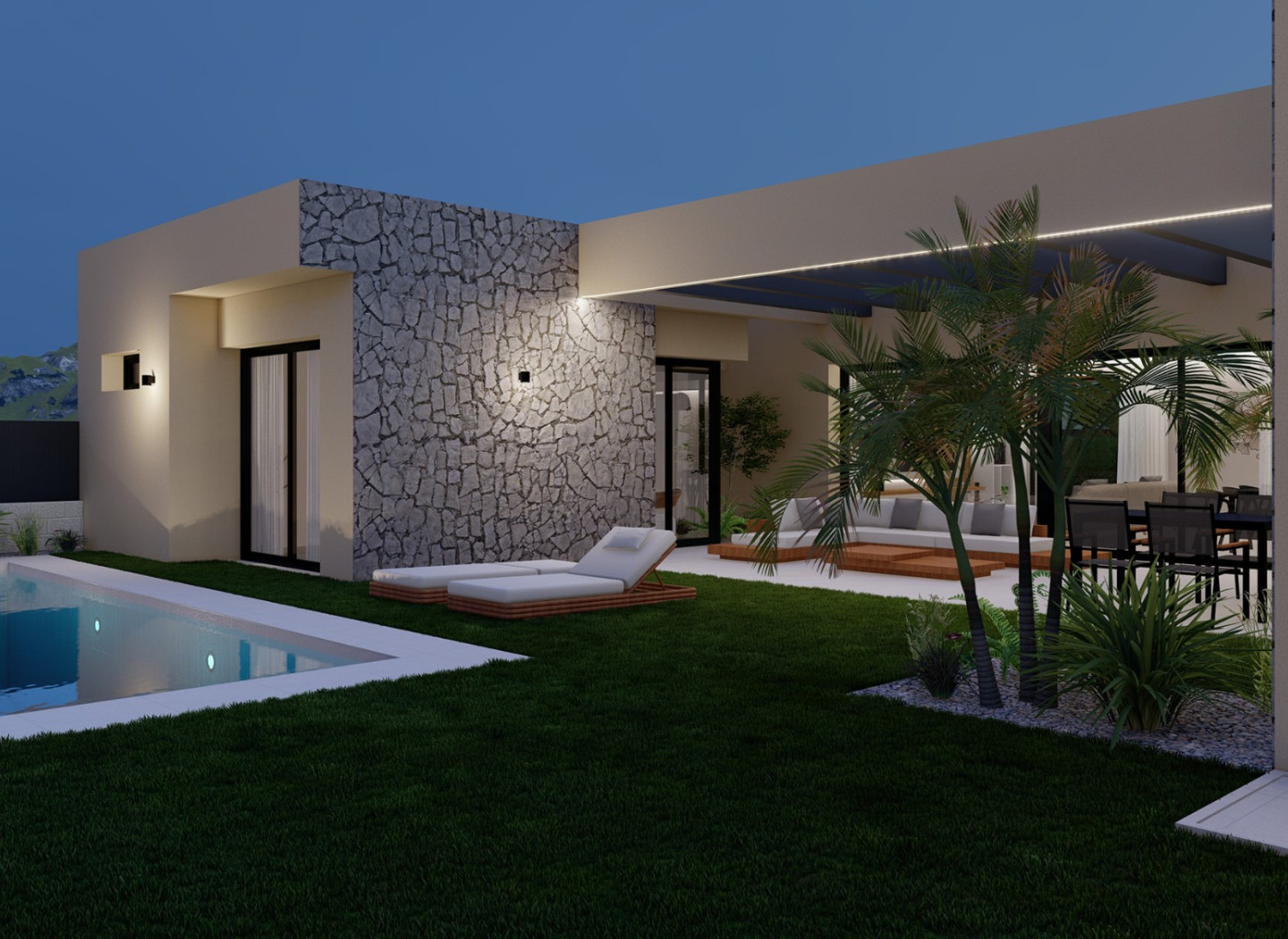 Nouvelle construction - Villa -
Banos Y Mendigo - Altaona Golf