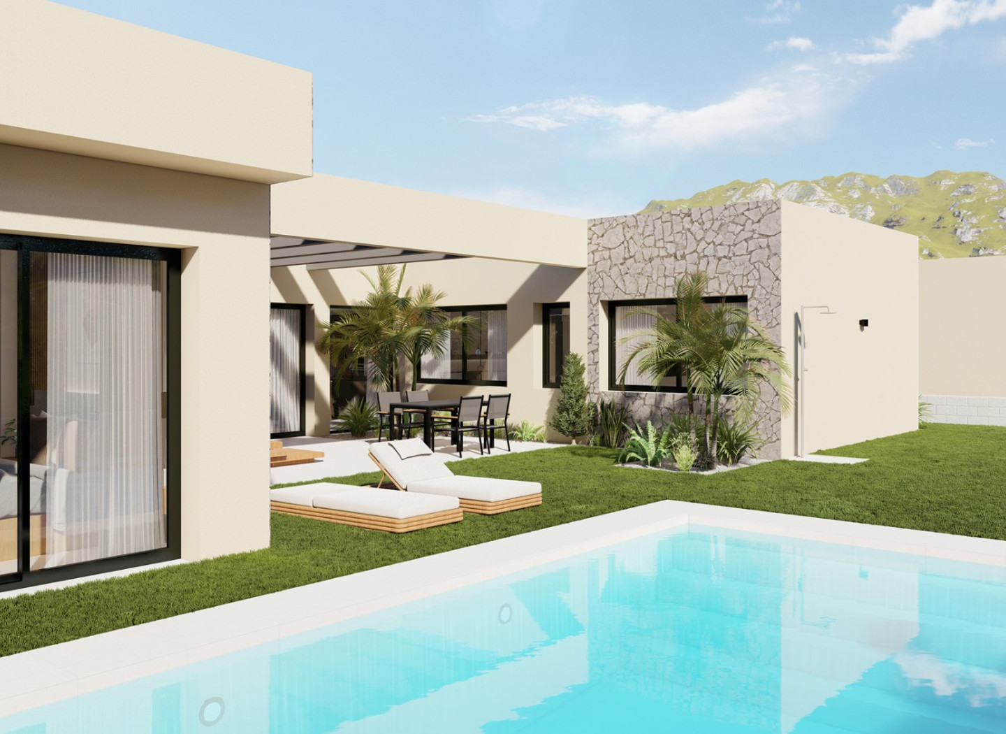 Nouvelle construction - Villa -
Banos Y Mendigo - Altaona Golf