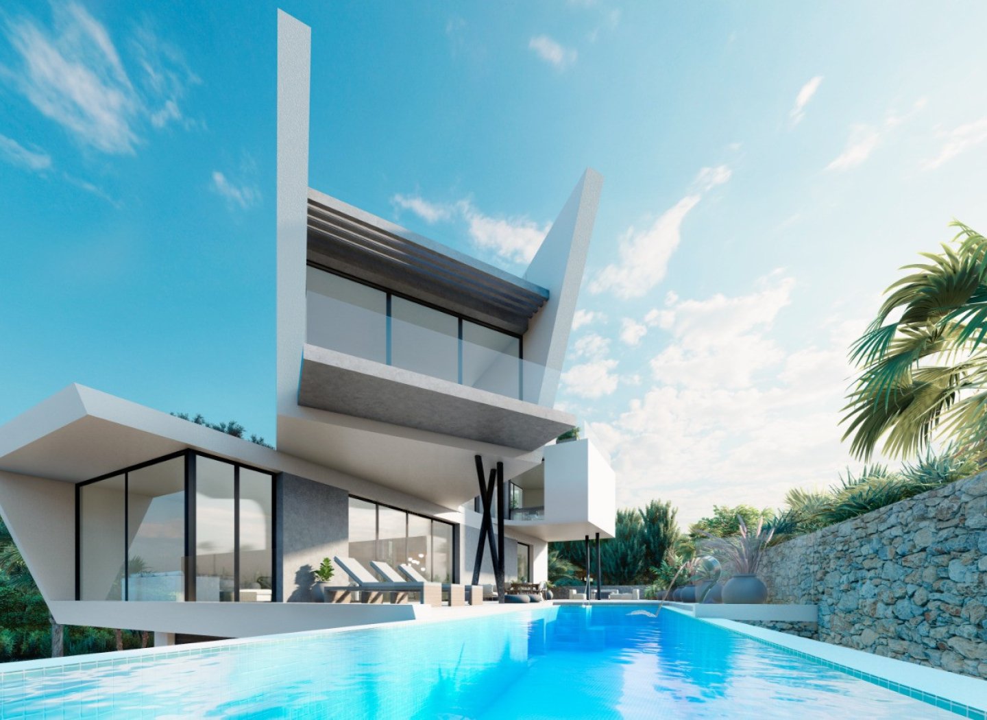 Nueva construcción  - Villa -
Dehesa De Campoamor