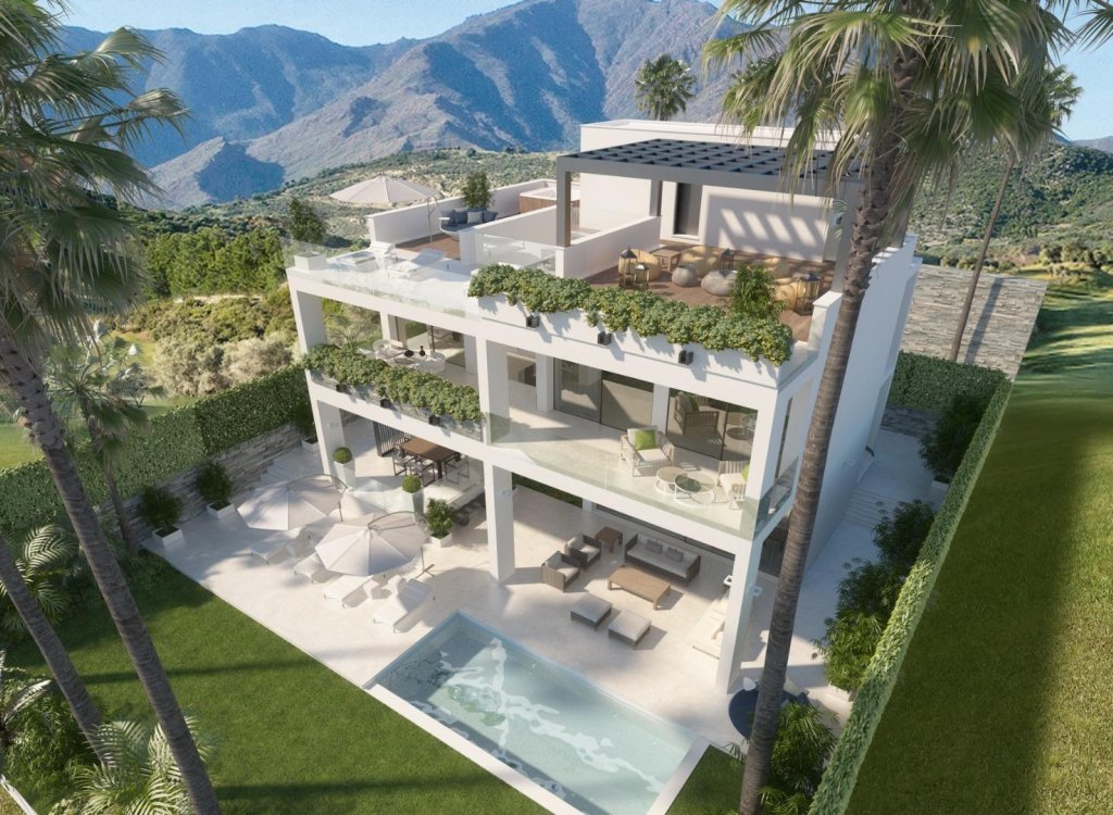 Nueva construcción  - Villa -
Estepona - Estepona Golf