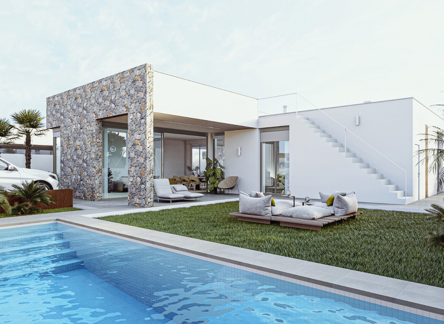 Nueva construcción  - Villa -
Mar De Cristal