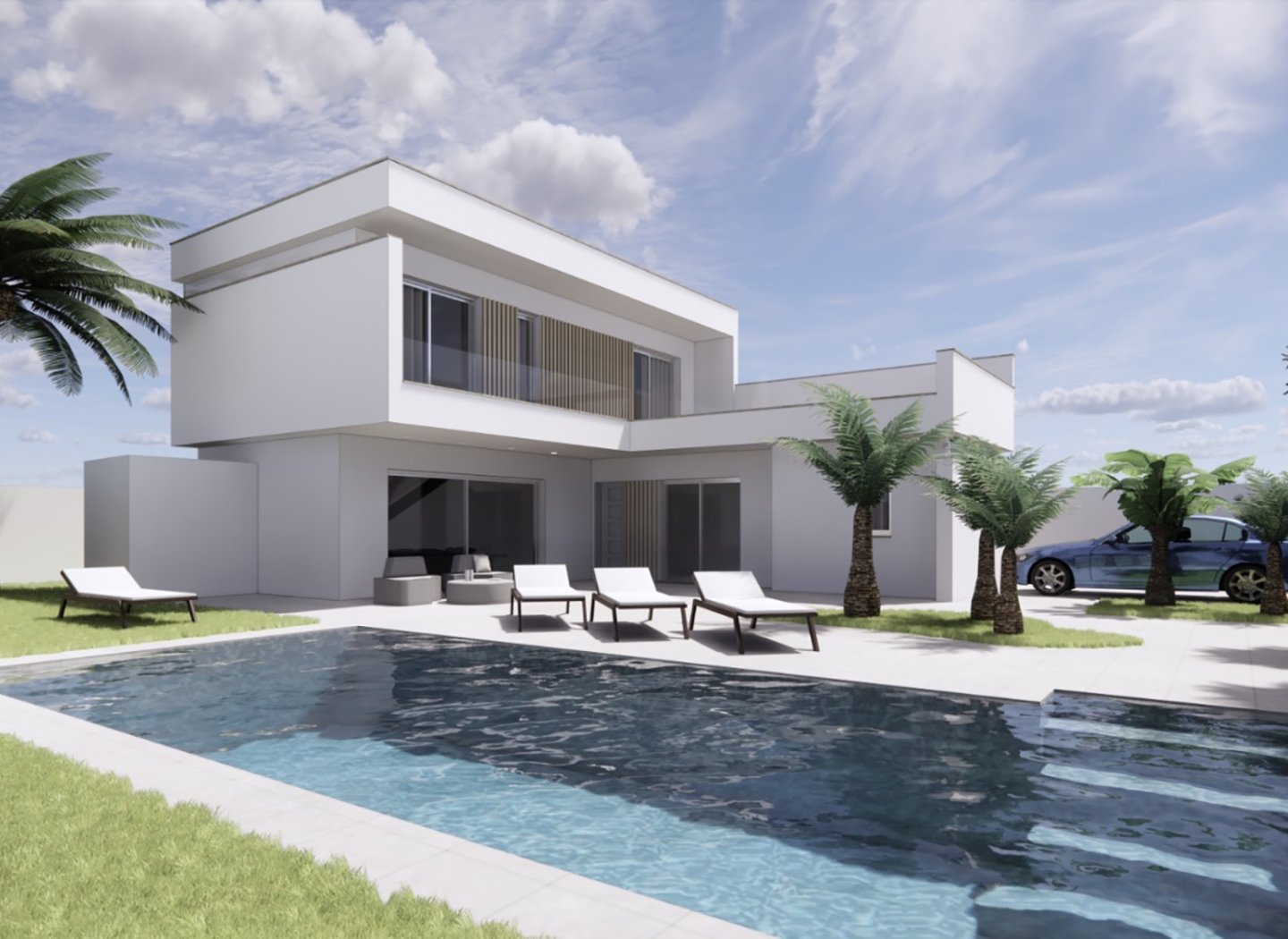 Nueva construcción  - Villa -
Santiago De La Ribera