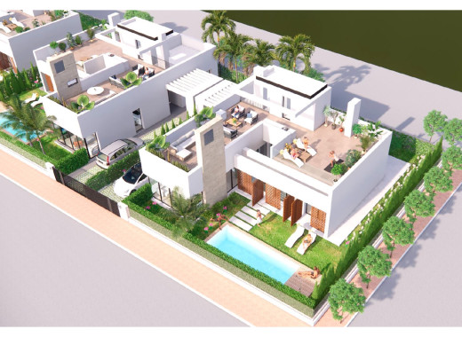 Villa - Nueva construcción  - Los Alcazares - Santa Rosalia